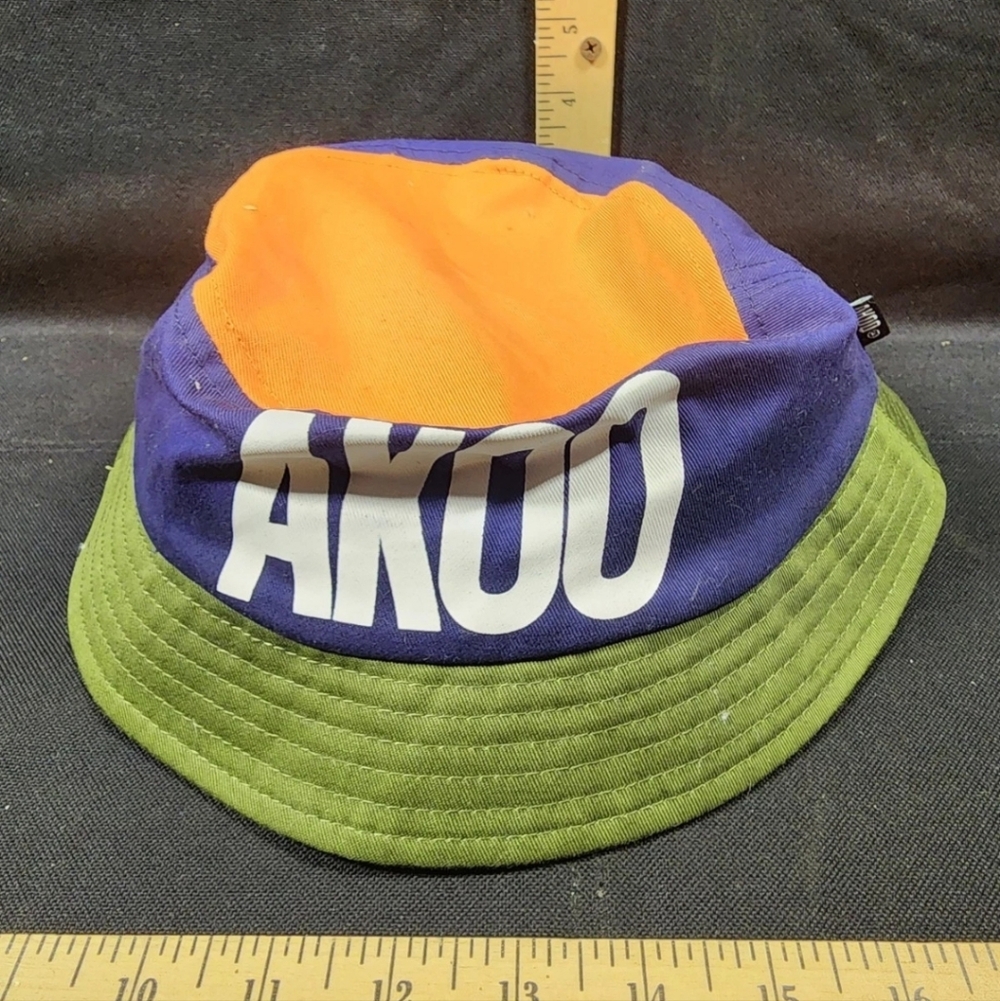 AKOO Beach Bucket Logo Hat Men's New With Tags